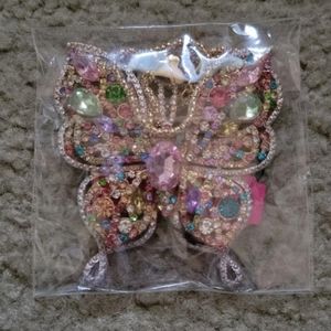 Betsy Johnson Butterfly Necklace
